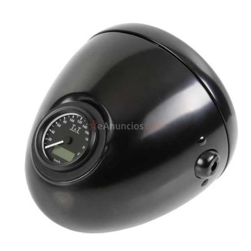 FARO CENTRAL H4 PARA MONTAJE DE CUENTAKILOMETROS NEGRO