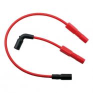 KIT CABLES BUJIA ACCEL HARLEY DAVIDSON SPORTSTER XL 07-UP ROJO