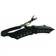 PILOTO TRASERO MINI LED X-WING NEGRO