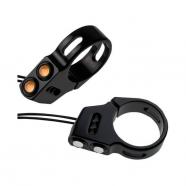 INTERMITENTE LED RAT STYLE NEGRO HORQUILLAS 39MM