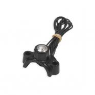 ABRAZADERA 1CON MICRO INTERRUPTOR KUSTOM TECH NEGRO