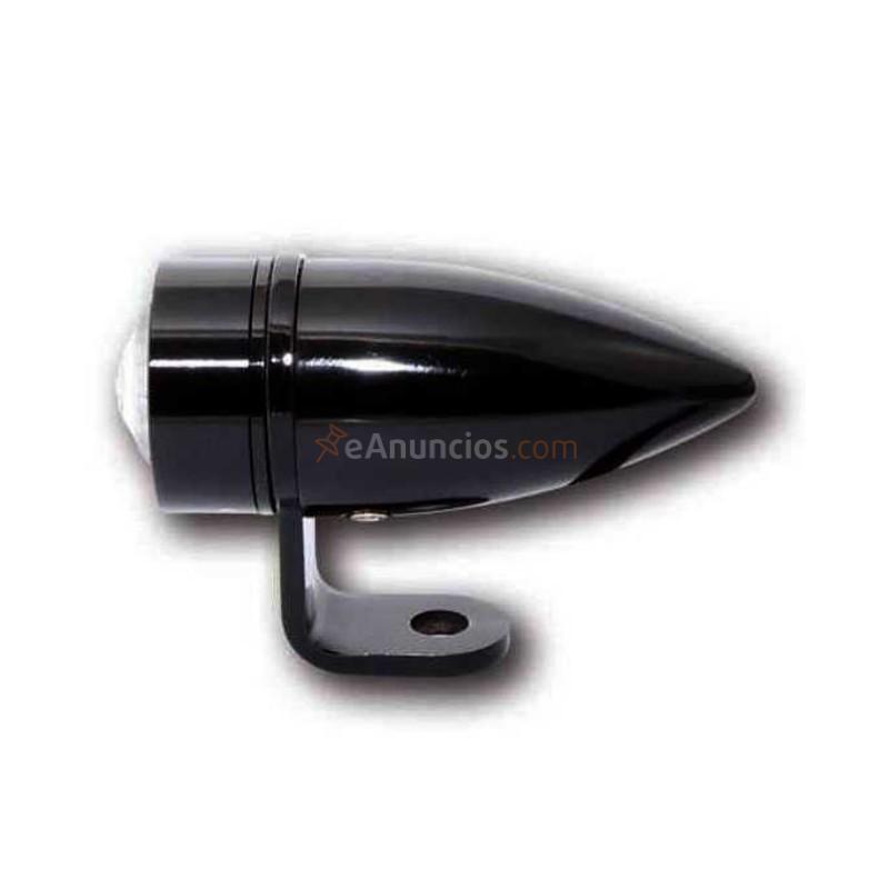 INTERMITENTES LED MONO II NEGRO CON SOPORTE