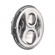 OPTICA LED EVOLUTION 2 CROMADA PARA FARO 7