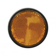 CATADIOPTRICO AMBAR CON ADHESIVO