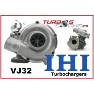 Turbo IHI VJ32 reconstruido para MAZDA 6 (GG) 2.0 DI 100Kw136cv años 08.02 - 08.07