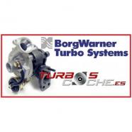 Turbo KKK-Borgwarner 54359700009 reconstruido para FORD FIESTA VI 1.4 TDCi 50Kw68cv y 51Kw70cv a partir 2009