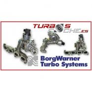 Turbo KKK-Borgwarner reconstruido para SKODA ROOMSTER (5J) 1.6 TDI 66Kw90cv y 77Kw105cv 2010-2015 -  54399700136