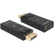 Delock Adaptador DisplayPort 1. 1 machoHdmi hembra, original de la marca Delock
