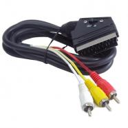 Gembird Cable 3xRca Eurocon. Scart Bidirecc. 1. 8Mt, original de la marca Gembird