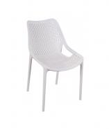 Silla de exterior blanca lib