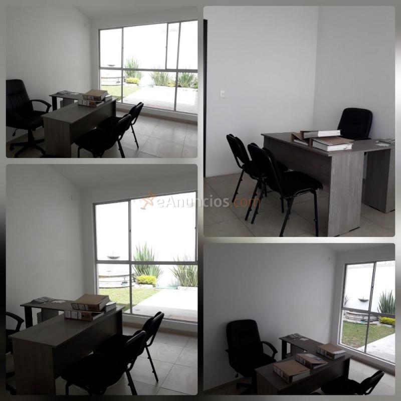 Comodas oficinas amuebladas en puebla, mex
