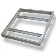 Caja Montaje Panel LED 600x600 En Superficie