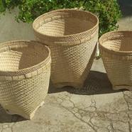 Conjunto 3 Cestas Blanco Lavado