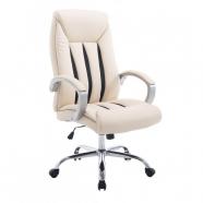 Sillón de dirección ZAFIRO basculante similpiel beige