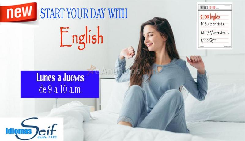 Matrícula gratis. Clases de inglés adultos. Agosto 2019