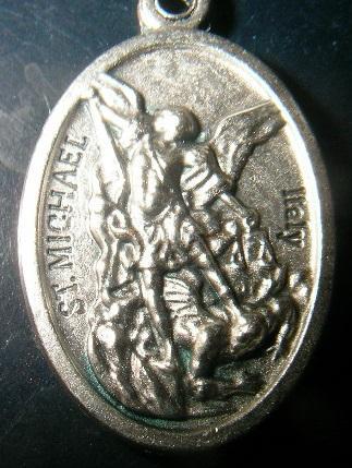 Medalla angel custodio de la guarda