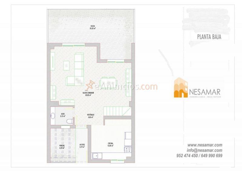 Casa en venta en Calle Jazmín, Las Lagunas, Mijas