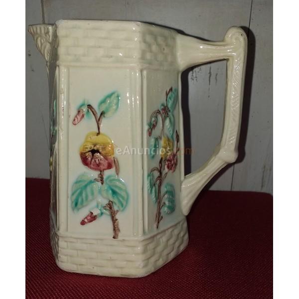 Jarra de cerámica principios siglo xx