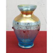 Pequeño jarrón de cristal primer cuarto siglo xx