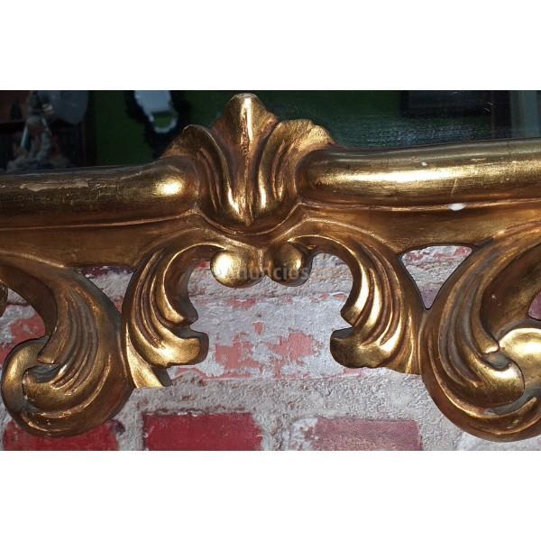 Cornucopia talla de madera p. S. Xx