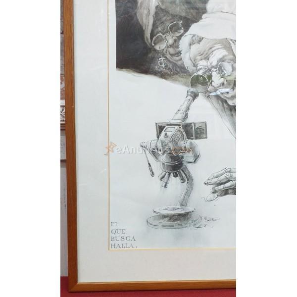 Obra gráfica v.S. Algora 93 - el que busca halla