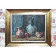 Oleo sobre tabla firmado a. Grosz