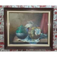 Oleo sobre lienzo mitad siglo xx firmado