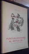 Puntualizaciones al estilo de... (un cuarto de kilo de versos)