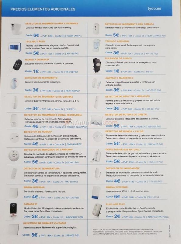 Alarmas tyco hogar y negocio