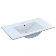 Lavabo Arkit Mobel cerámica 81 x 46 cm blanco