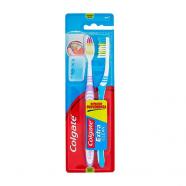 Cepillo de dientes 2 x 1 Colgate Extra Clean
