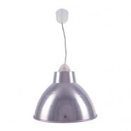 Lámpara colgante Alu metal 30 cm plata