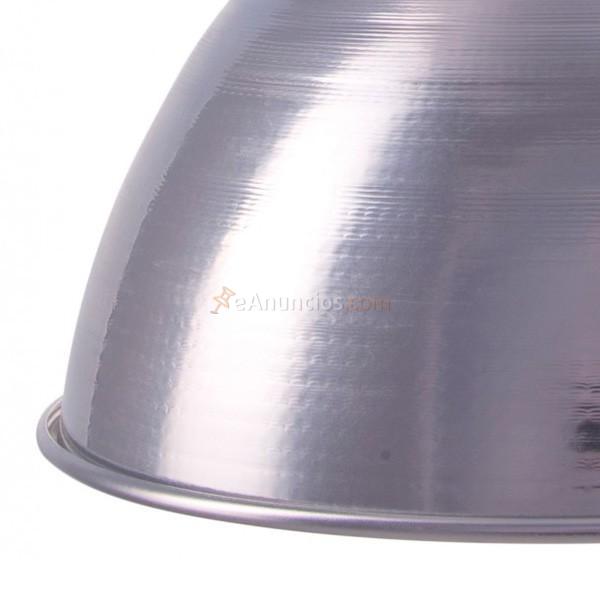 Lámpara colgante Alu metal 30 cm plata