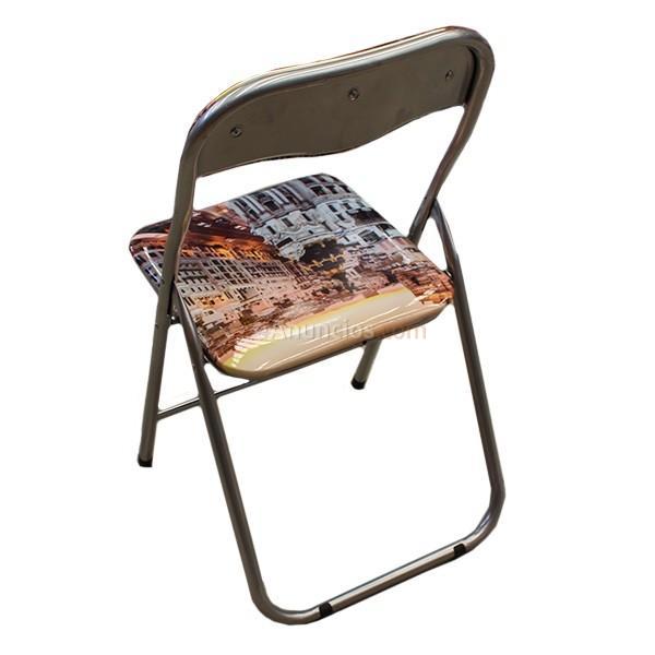 Silla plegable Madrid IC-X712 acolchada
