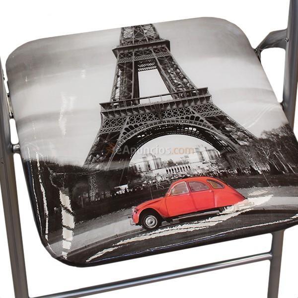 Silla plegable Paris IC-X712 acolchada