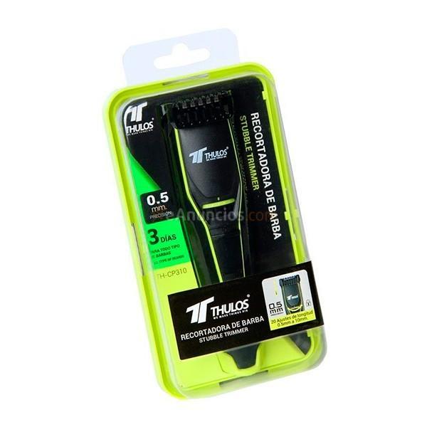 Recortador de barba Thulos TH-CP310 20 ajustes de longitud inalámbrico verde