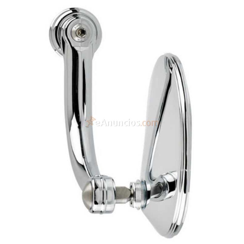 ESPEJO MANILLAR BILTWELL UTILITY REDONDO CROMADO MANILLARES 1