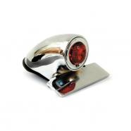 PILOTO TRASERO CON PORTAMATRICULAS SPARTO CHROME