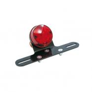 PILOTO TRASERO LED CON PORTAMATRICULAS CHOPPER RED CLEAR