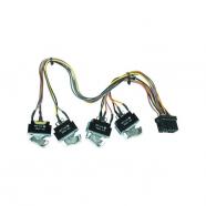 INTERRUPTORES CROMADOS ILUMINADOS HARLEY DAVIDSON FLHTCUI 98-13