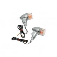 Intermitente aluminio round i clear