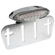 Piloto trasero mini led cromado