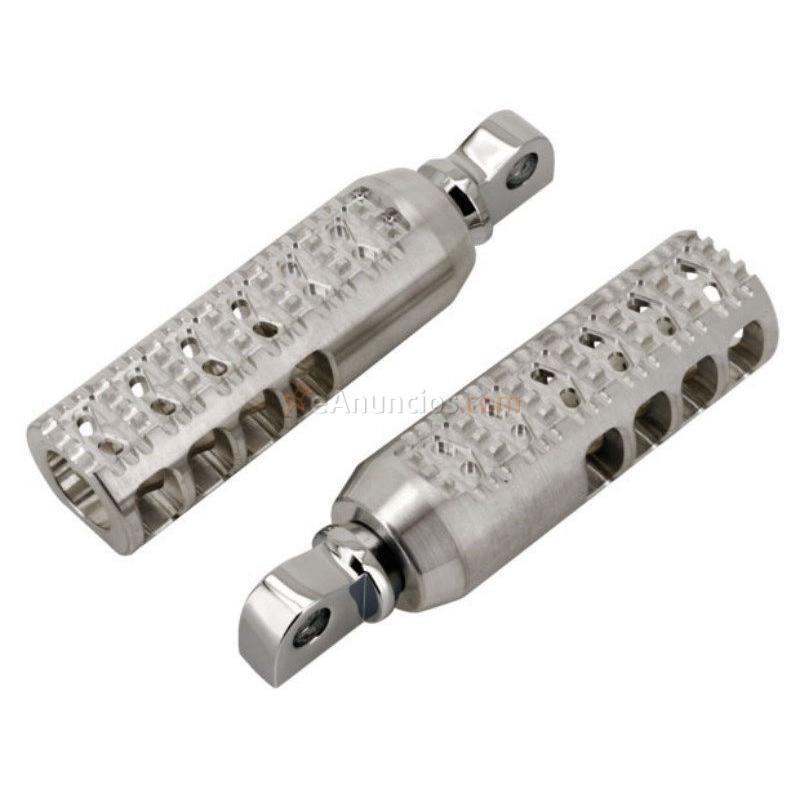 Estriberas muzzle brass balls aluminio harley davidson