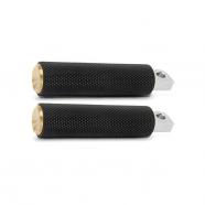 Estriberas arlen ness knurled rubber laton harley davidson