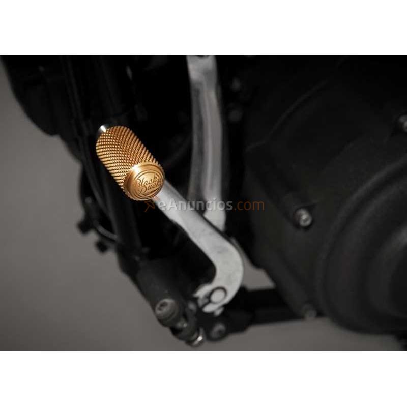 Pedal cambio black duck oro 24k harley davidson
