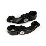 Soporte universal estriberas defensas 1 14 negro