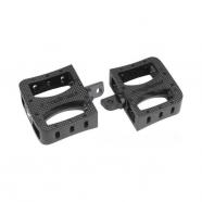 Estriberas universales harley davidson baxters negras