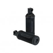 Estriberas biltwell norman negro harley davidson