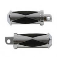 Estriberas billet diamond harley davidson fxr & sportster xl 81-