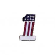 Pin 1 usa flag